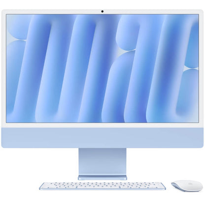 Apple iMac 24″ Desktop PC – Apple M4 Chip / 24″ 4.5K Retina / 24GB RAM / 512GB SSD / macOS / Blue (MD2T4SO/A)
