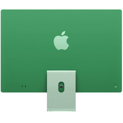 Apple iMac 24″ Desktop PC – Apple M4 Chip / 24″ 4.5K Retina / 16GB RAM / 256GB SSD / macOS / Green (MWUY3SO/A) — side view