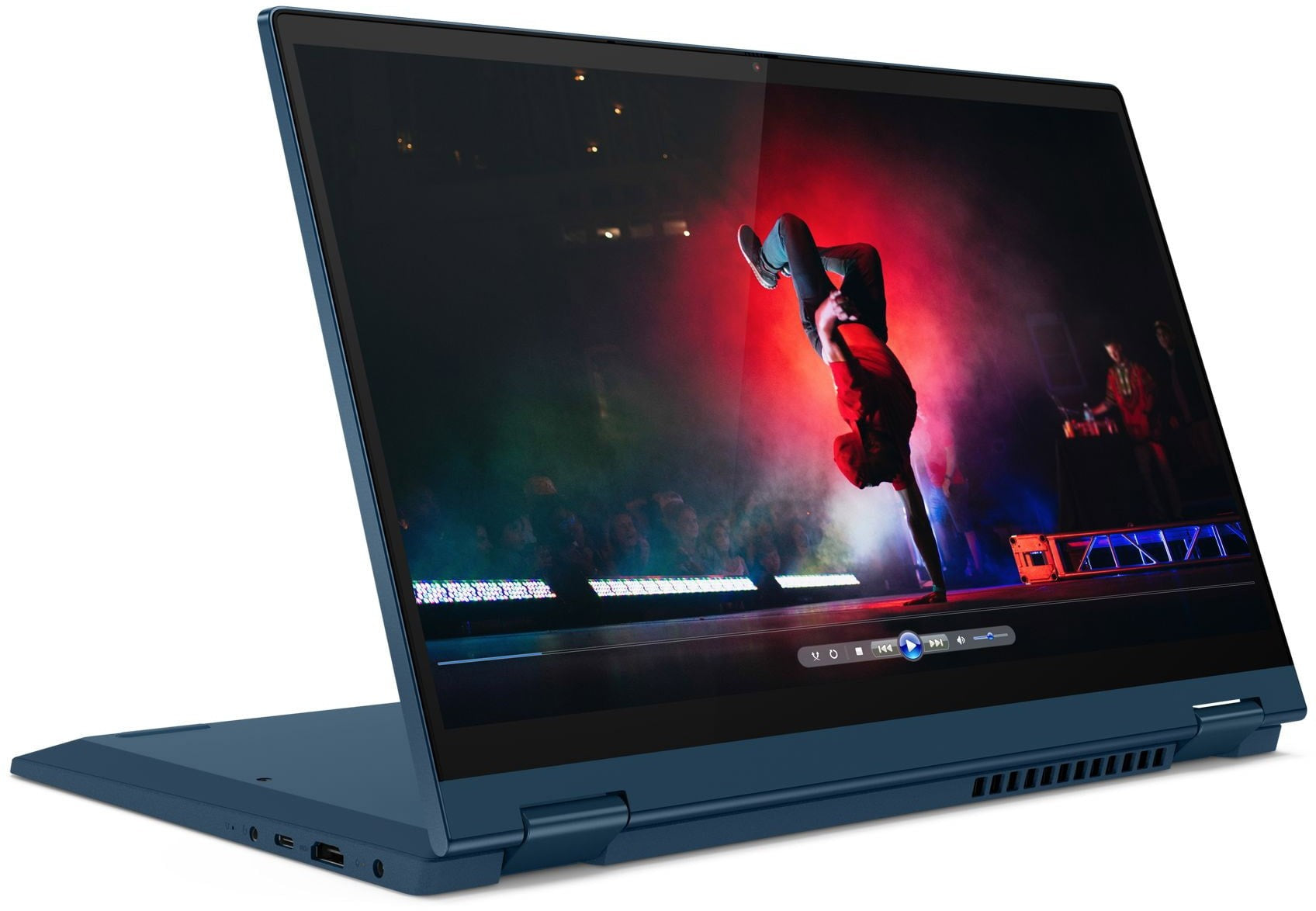 Lenovo IdeaPad Flex 5 14ITL05 Notebook PC – Core i3-1115G4 / 14.0″ FHD Touch / 4GB RAM / 256GB SSD / Win 11 Home / Abyss Blue