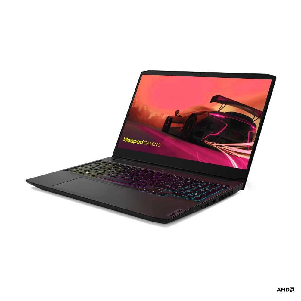 Lenovo IdeaPad Gaming 3 15ACH6 Notebook PC – Ryzen 7-5800H / 15.6″ FHD / 16GB RAM / 512GB SSD / NVIDIA RTX 3050 Ti 4GB / Win 11 Home / Shadow Black (82K20158SA) image 3