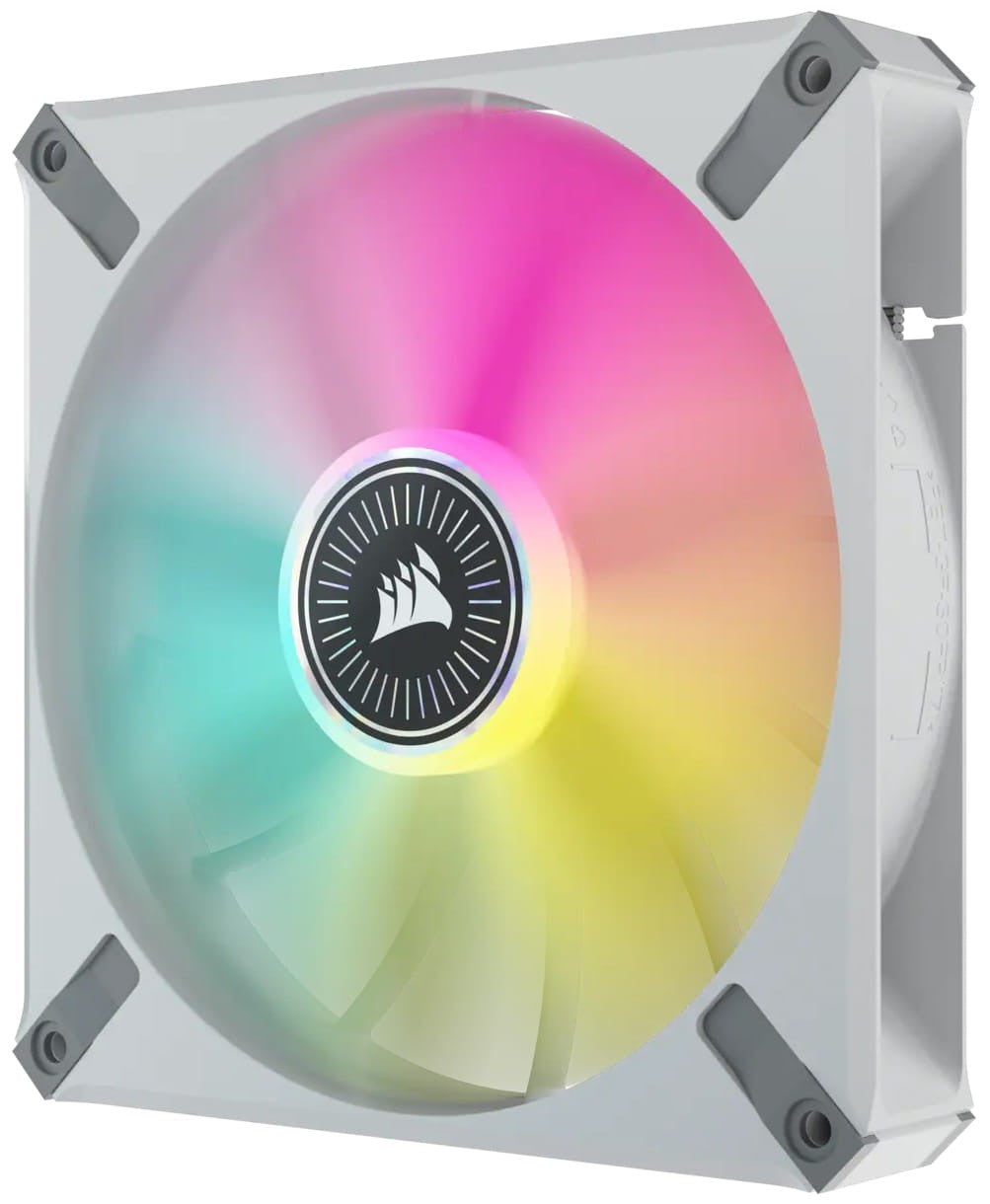 Corsair iCUE ML140 RGB ELITE Premium 140mm PWM White Magnetic Levitation Fan (CO-9050118-WW) image 4