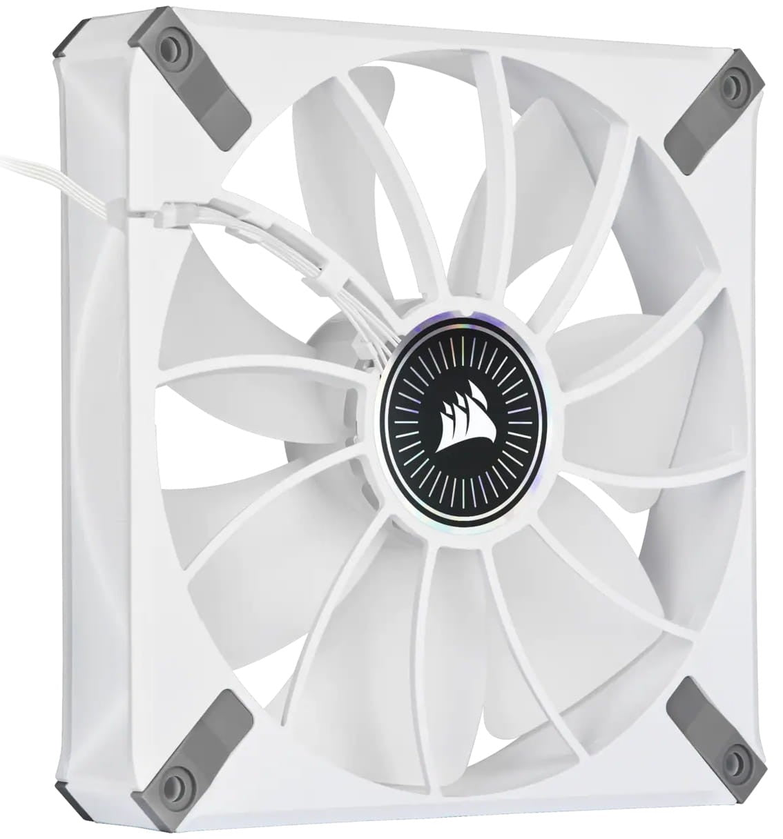 Corsair iCUE ML140 RGB ELITE Premium 140mm PWM White Magnetic Levitation Fan (CO-9050118-WW) image 3