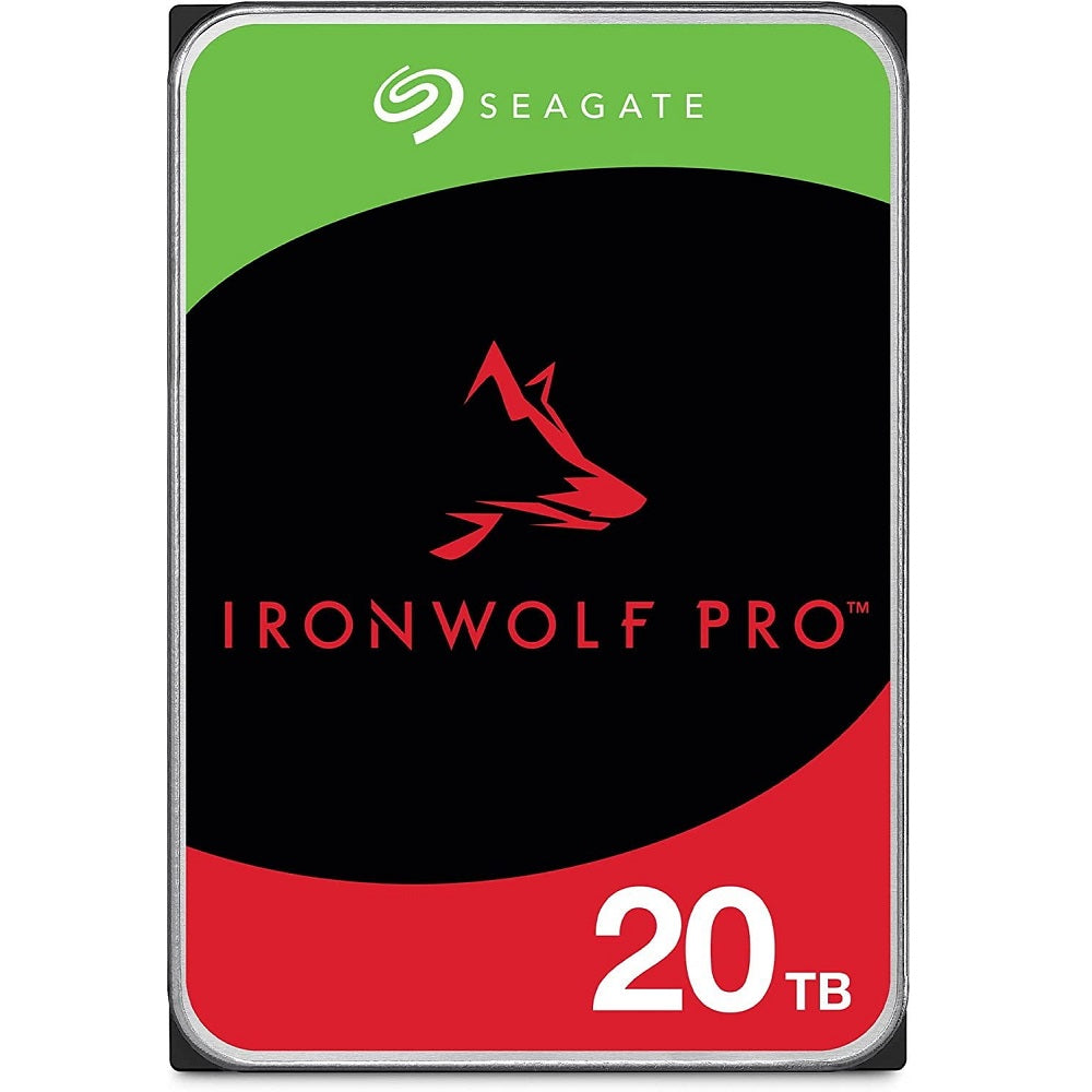 Seagate IronWolf Pro 20TB 3.5-inch NAS Hard Drive (ST20000NT001) image 1