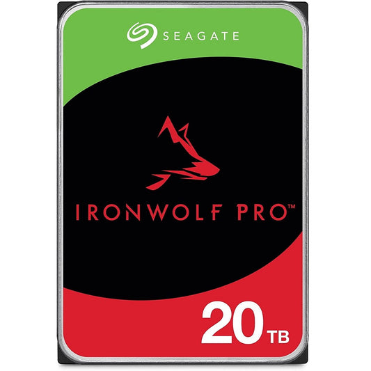Seagate IronWolf Pro 20TB 3.5-inch NAS Hard Drive (ST20000NT001) image 1