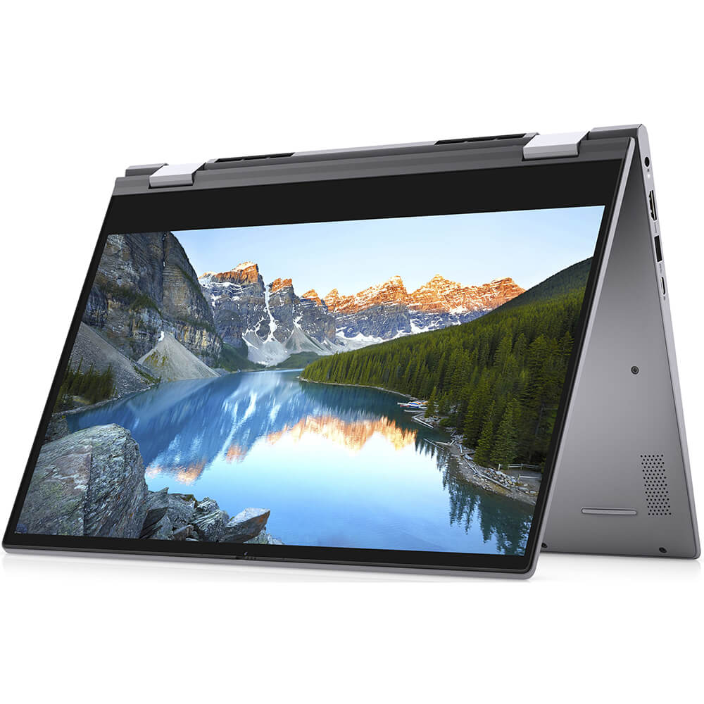 Dell Inspiron 5406 Touch 2-in-1 Notebook PC – Core i3-1115G4 / 14.0″ FHD Touch / 4GB RAM / 256GB SSD / Win 10 Pro / Titan Gre