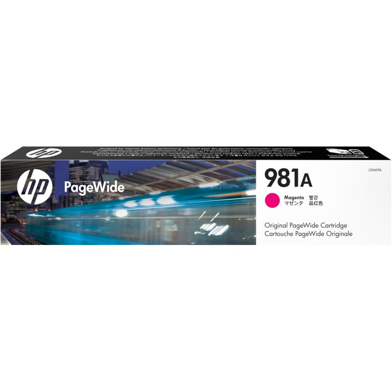 HP 981A Magenta PageWide Cartridge (J3M69A) image 1