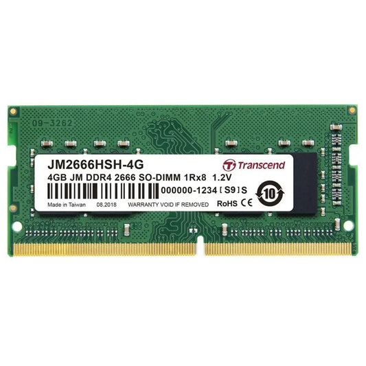 Transcend 4GB DDR4 2666MHz Notebook Memory Module (JM2666HSH-4G) image 1