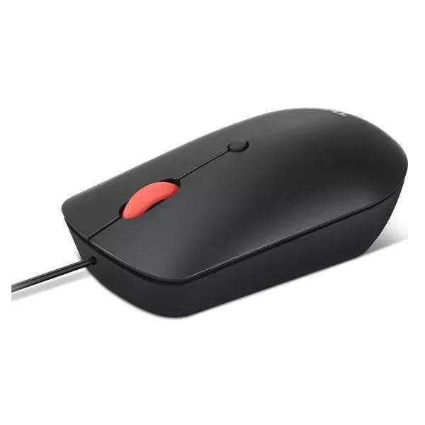 Lenovo ThinkPad USB-C Wired Compact Mouse (4Y51D20850) — rear view