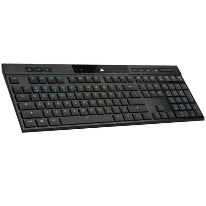 Corsair K100 AIR Wireless RGB Ultra-Thin Mechanical Gaming Keyboard (CH-913A01U-NA) — front view