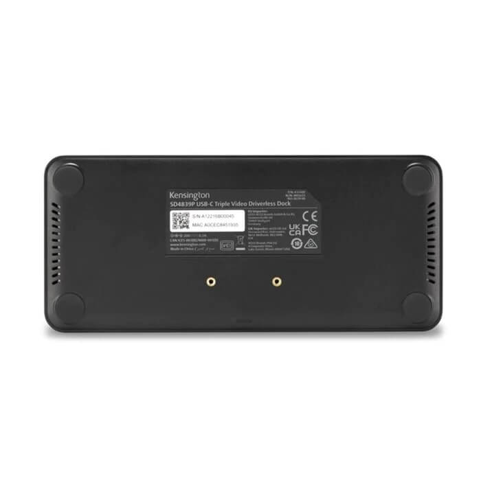 Kensington USB-C 10Gbps Triple Video Driverless Docking Station with 85W Power Delivery (K33480EU) — detail view