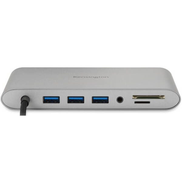 Kensington UH1440P 10 in 1 USB-C Mobile Dock (K33853WW) — side view