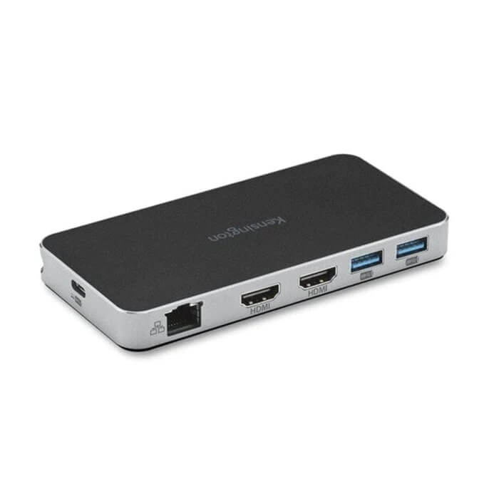 Kensington UH1460P USB-C 5Gbps Dual 4K Driverless Mobile Dock (K36901WW) — front view