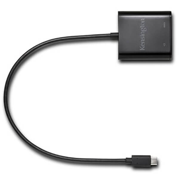 Kensington PD1000 USB-C Dongle for USB3.0 Dock (K39100WW) — front view