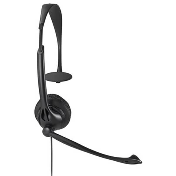 Kensington USB Mono Headset with Inline Controls (K80100WW) — side view
