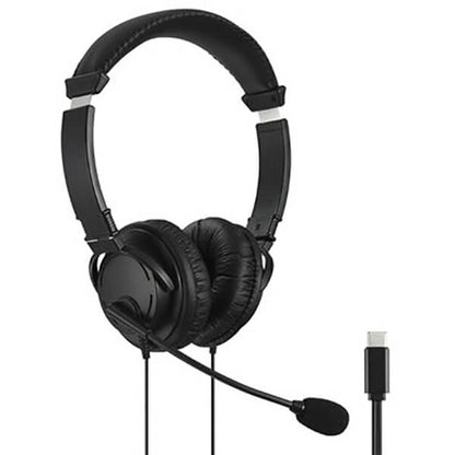 Kensington USB-C Call Centre Dual Headset/Headphones – Black (K97457WW)
