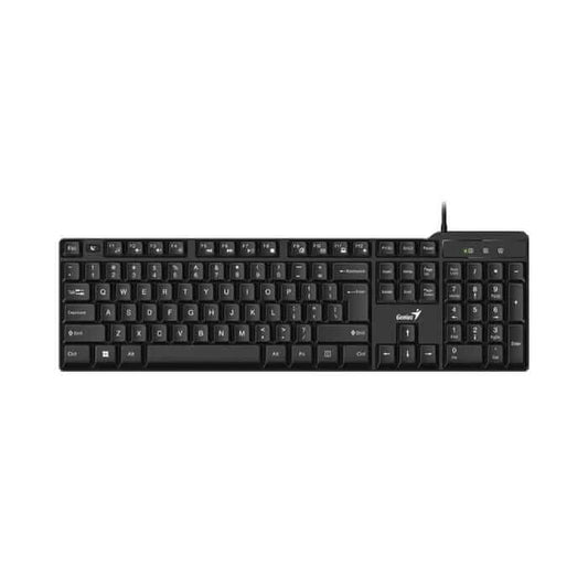 Genius KB-100X Classic USB Wired Keyboard (KBD-KB-100X) image 1