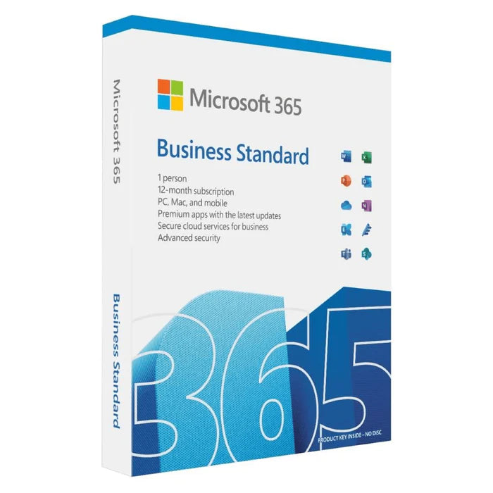 Microsoft 365 Business Standard Medialess 1 Year Subcription (KLQ-00654) image 2