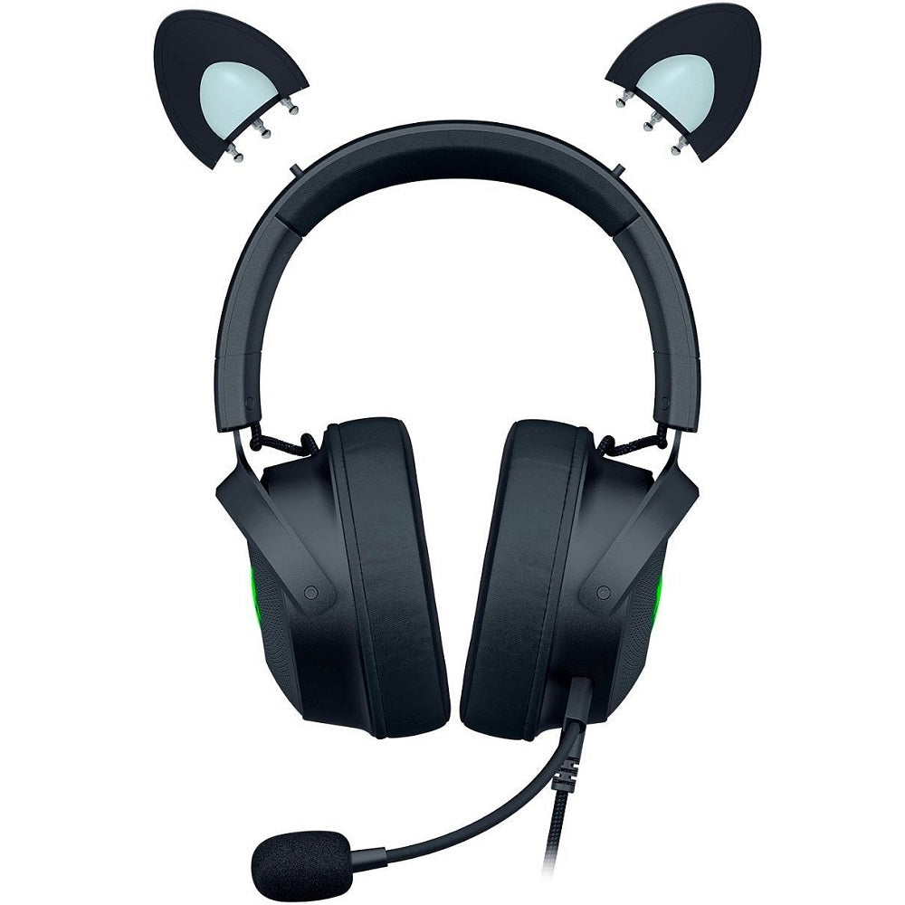 Razer Kraken Kitty V2 Pro Wired RGB Headset with Interchangeable Ears – Black (RZ04-04510100-R3M1) image 3