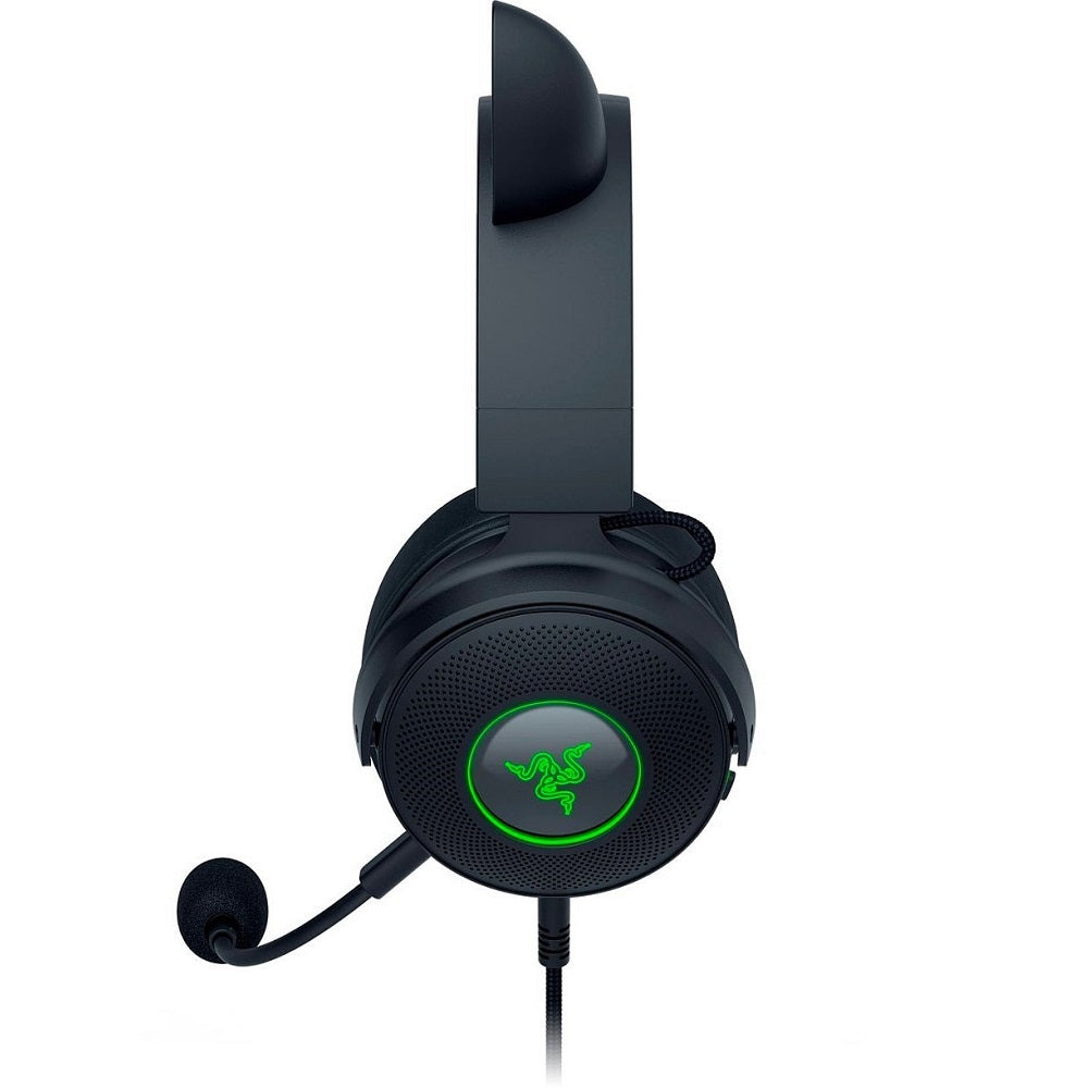 Razer Kraken Kitty V2 Pro Wired RGB Headset with Interchangeable Ears – Black (RZ04-04510100-R3M1) image 4