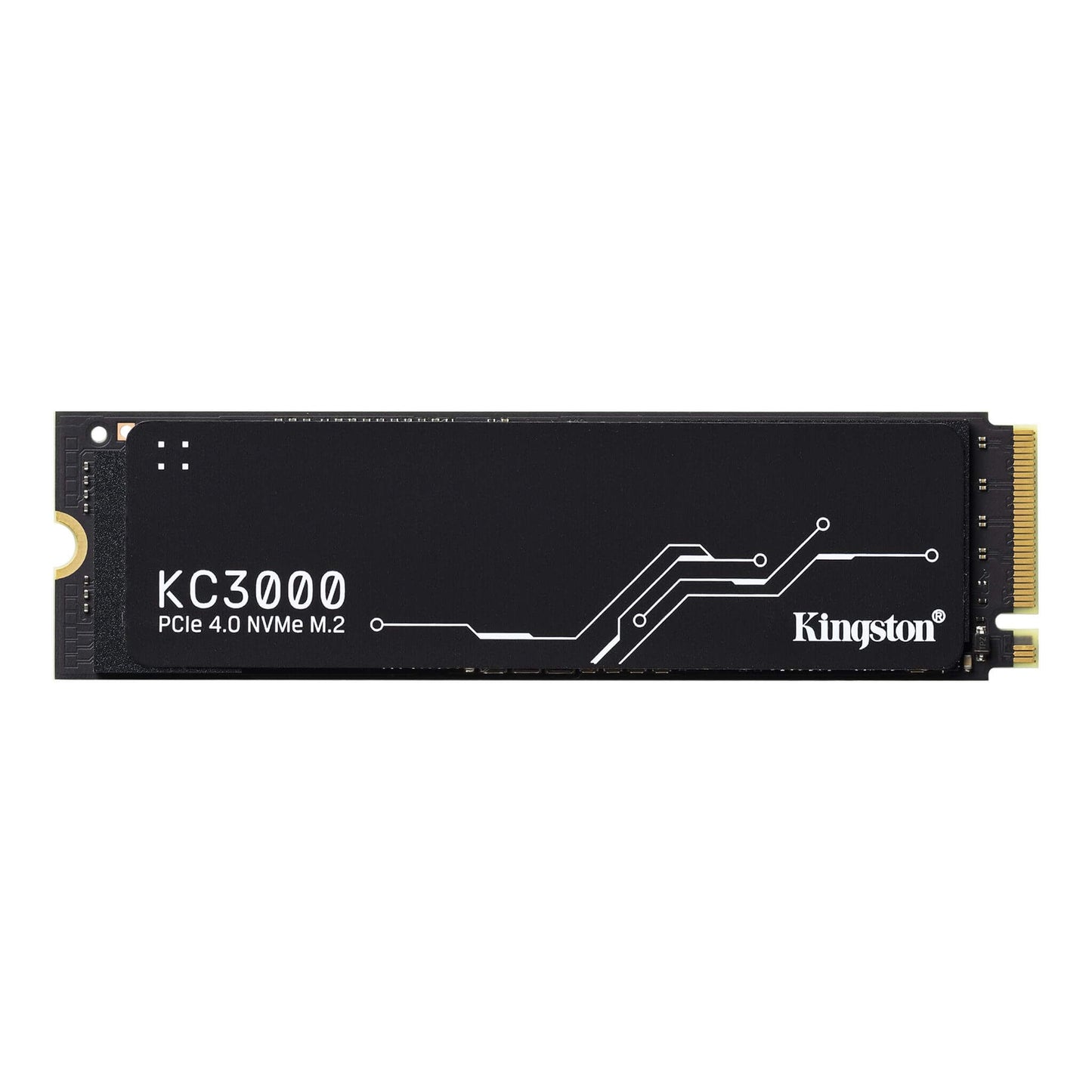 Kingston KC300 2TB M.2 2280 PCIe NVNe 4.0 Solid State Drive (SKC3000D/2048G) image 1