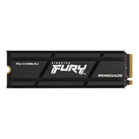 Kingston Fury Renegade SFYRSK 4TB M.2 2280 PCIe NVMe 4.0 Solid State Drive with Heatsink (SFYRDK/4000G) image 1