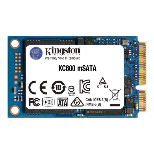 Kingston KC600 512GB mSATA 3D TLC NAND Solid State Drive (SKC600MS/512G) image 1