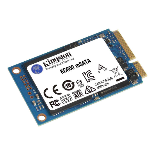 Kingston KC600 512GB mSATA 3D TLC NAND Solid State Drive (SKC600MS/512G) image 2