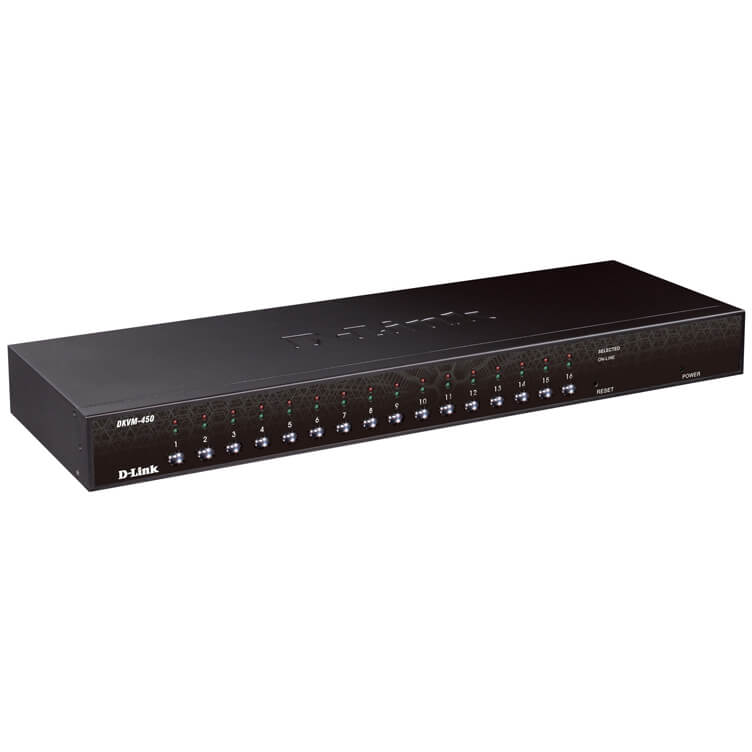 D-Link PS2/USB 16 Port Combo KVM Switch (KVM-450) image 2
