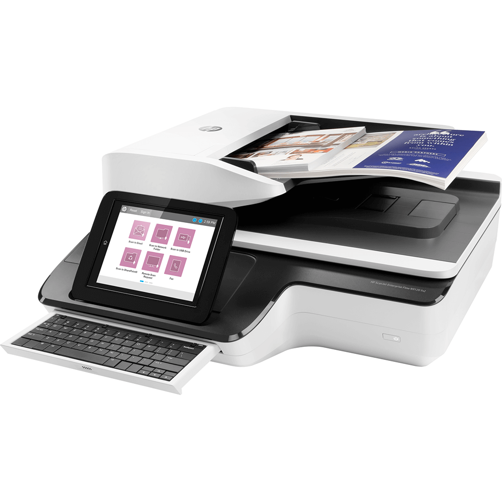 HP ScanJet Enterprise Flow N9120 fn2 Document Scanner (L2763A) image 3
