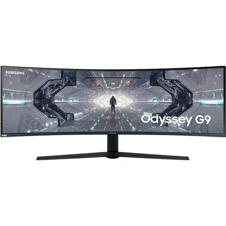 Samsung 49” Odyssey G9 QLED Dual-QHD Gaming Curved Monitor (LC49G95TSS)