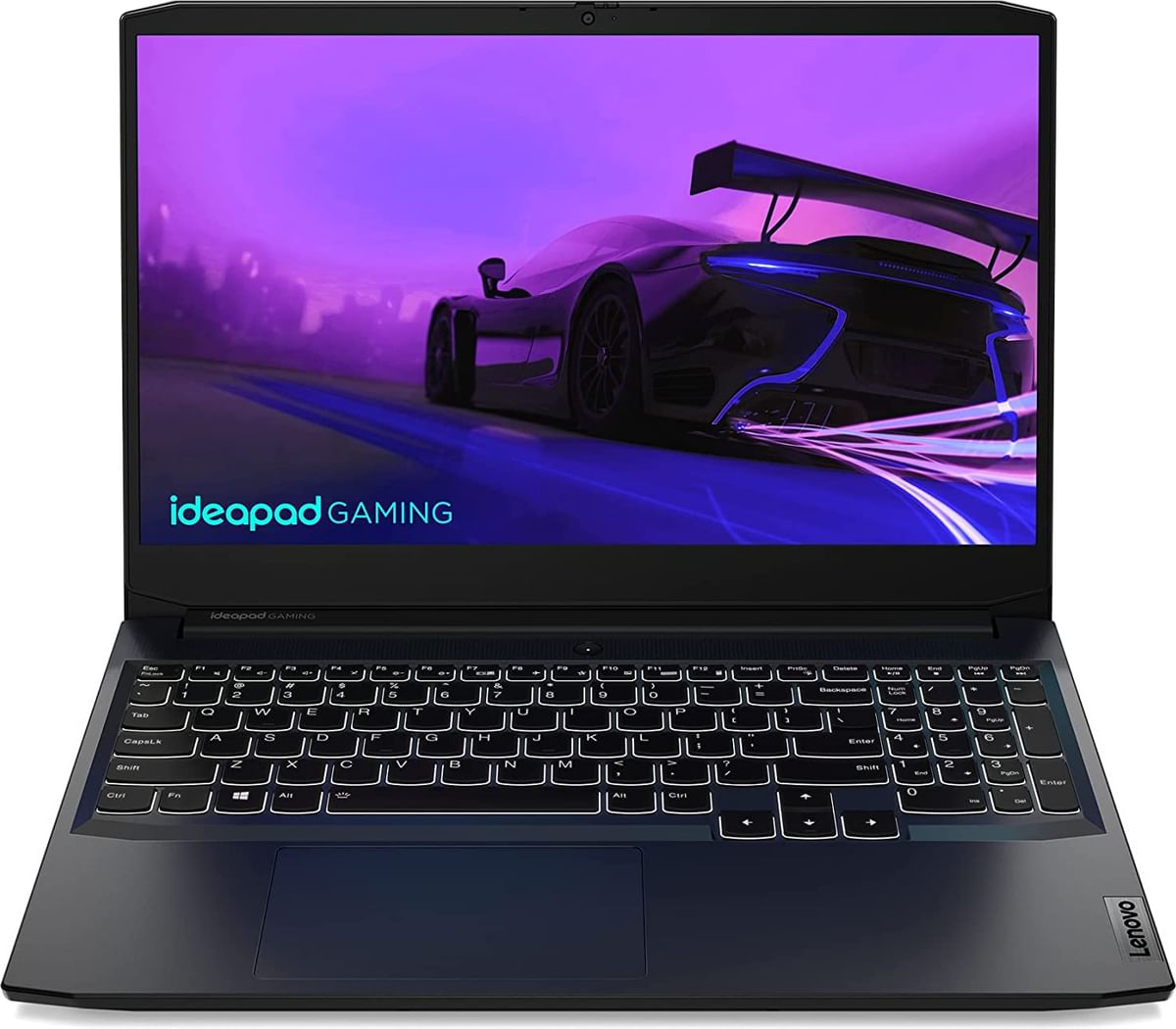 Lenovo IdeaPad 3 15IHU6 Gaming Notebook PC – Core i7-11370H / 15.6″ FHD / 16GB RAM / 256GB SSD + 1TB HDD / NVIDIA GeForce RTX 1650 4GB GDDR6 Graphics / Win 10 Home / Shadow Black (82K100GXSA) image 1