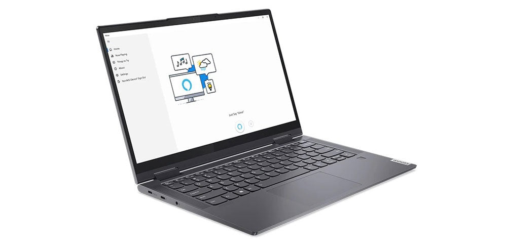 Lenovo Yoga 7 14ITL5 Notebook PC – Core i5-1135G7 / 14.0″ FHD Touch / 8GB RAM / 512GB SSD / Win 10 Home (82BH00BGSA) — rear v
