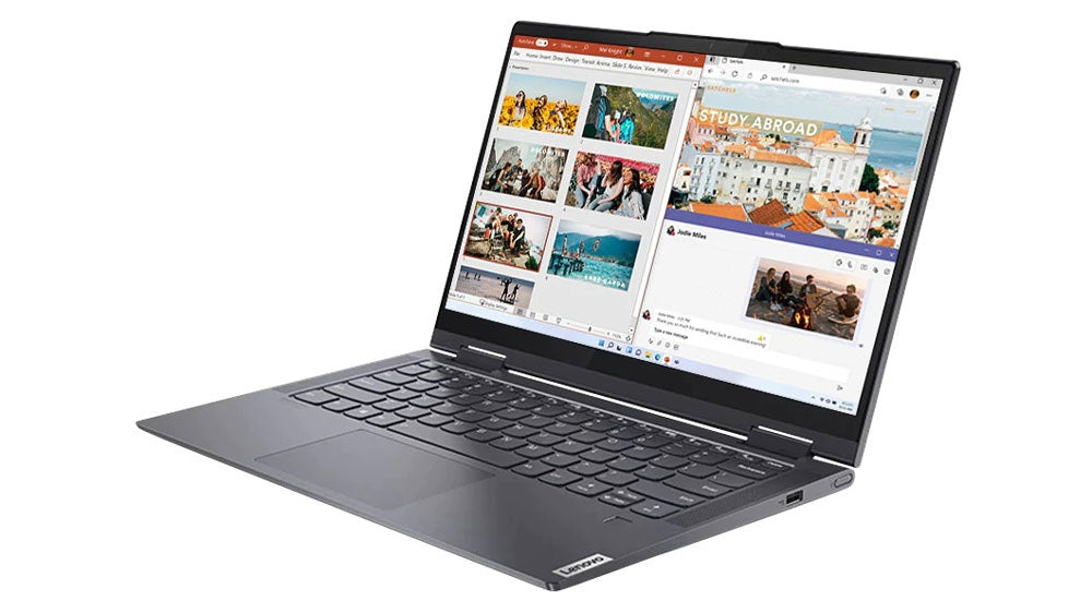 Lenovo Yoga 7 14ITL5 Notebook PC – Core i7-1165G7 / 14.0″ FHD / 16GB RAM / 1TB SSD / Win 11 Home / Slate Grey (82BH00JWSA) — 
