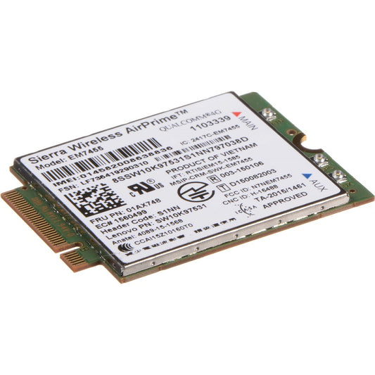 Lenovo ThinkPad EM7455 4G LTE Mobile Broadband Module (4XC0M95181) image 1