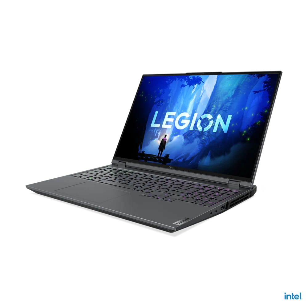 Lenovo Legion 5 Pro 16IAH7H Gaming Notebook PC – Core i7-12700H / 16.0″ WQXGA / 16GB RAM / 512GB SSD / NVIDIA GeForce RTX 3070 8GB GDDR6 Graphics / Win 11 Pro / Storm Grey (82RF00EJSA) image 1