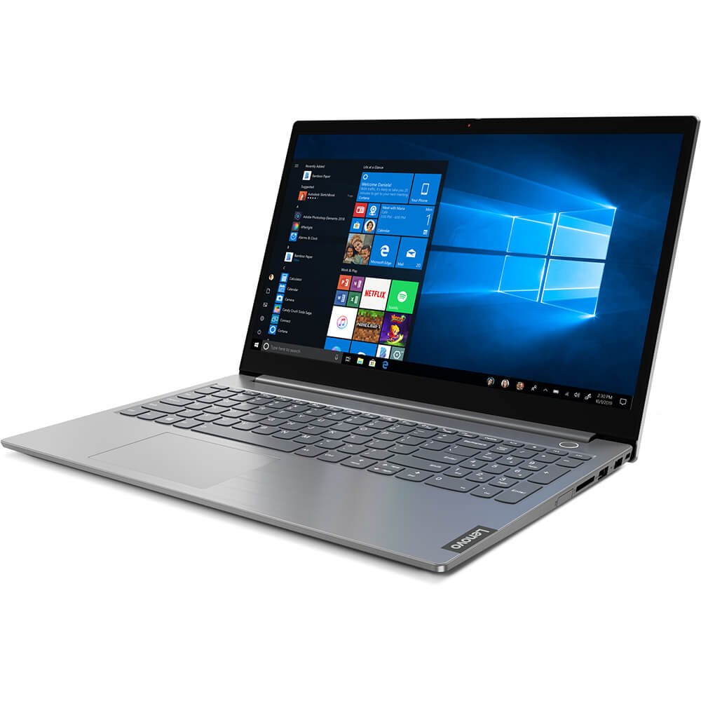 Lenovo ThinkBook 15-IML Notebook PC – Core i7-10510U / 15.6″ FHD / 8GB RAM / 1TB HDD / Radeon 620 2GB / Win 10 Pro / Mineral 