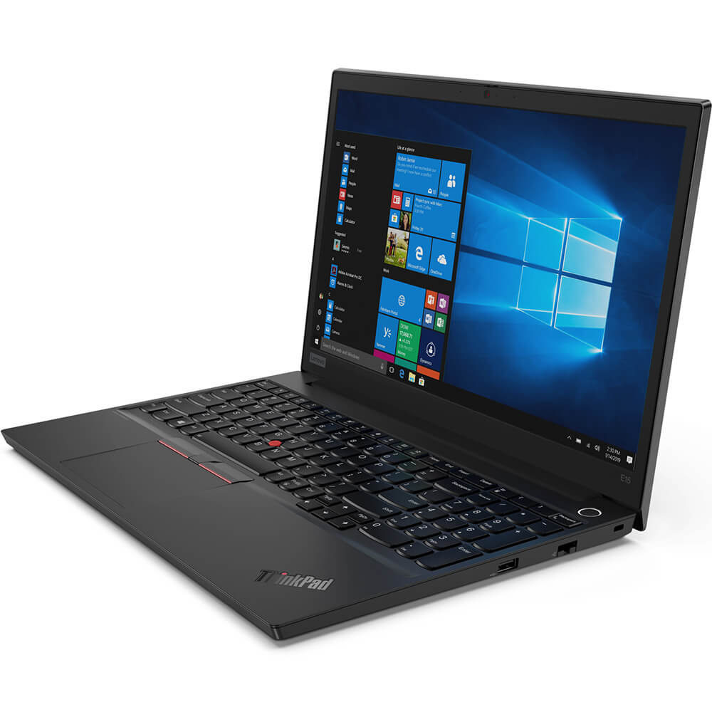 Lenovo ThinkPad E15 Notebook PC – Core i7-10510U / 15.6″ FHD / 8GB RAM / 512GB SSD / Win 10 Pro (20RD000KZA) — side view