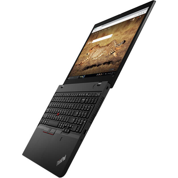 Lenovo ThinkPad L15 LTE Notebook PC – i7-10510U / 15.6″ FHD / 8GB RAM / 512GB SSD / Win 10 Pro (20U3003RZA) — rear view