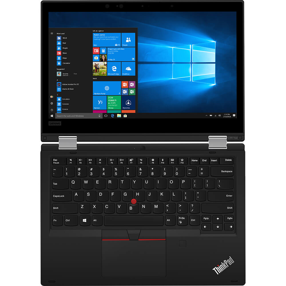 Lenovo ThinkPad L390 Yoga Notebook PC – Core i5-8265U / 13.3″ FHD Touch / 8GB RAM / 256GB SSD / Win 10 Pro (20NT000XZA) — rea