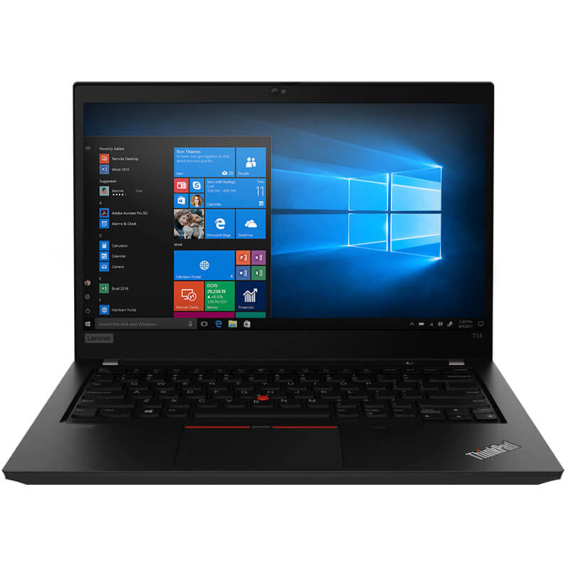 Lenovo ThinkPad T14 Notebook PC (Gen 1) – Core i7-10510U / 14″ FHD / 8GB RAM / 512GB SSD / 4G LTE / Win 10 Pro (20S00018ZA)