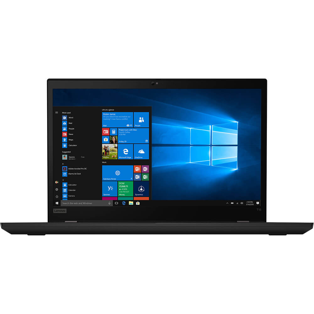 Lenovo ThinkPad T15 Notebook PC (Gen 1) – Core i5-10210U / 15.6″ FHD / 8GB RAM / 512GB SSD / 4G LTE / Win 10 Pro (20S6000HZA)