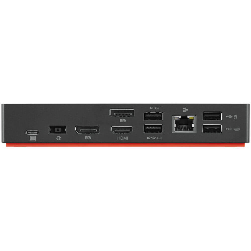 Lenovo ThinkPad USB-C Dock Gen 2 (40AS0090SA) — front view