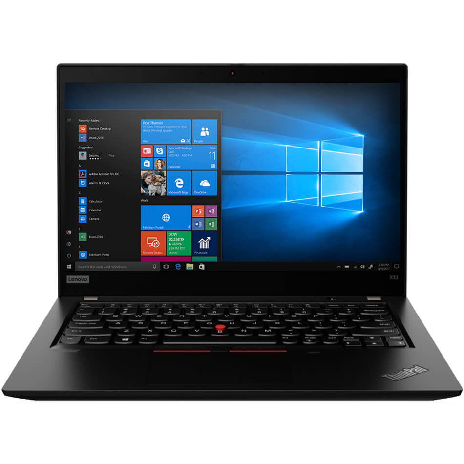 Lenovo ThinkPad X13 Notebook PC (1st Gen) – Core i7-10510U / 13.3″ FHD / 16GB RAM / 512GB SSD / 4G LTE / Win 10 Pro (20T2003Q