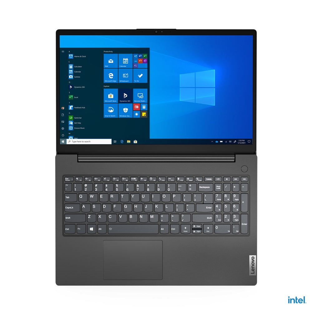 Lenovo V15 G2 ITL Notebook PC – Core i3-1115G4 / 15.6″ FHD / 4GB RAM / 256GB SSD / Win 11 Home (82KB00S2SA) — side view