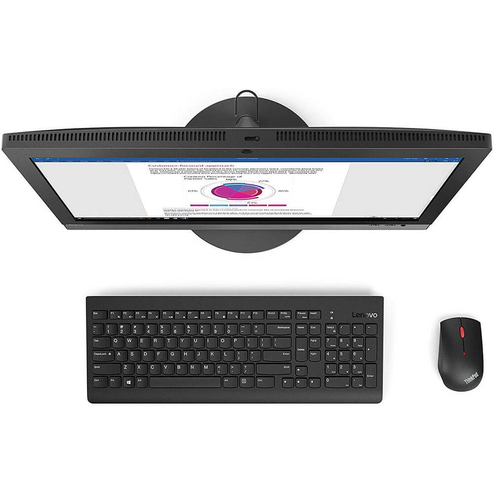 Lenovo V330-20ICB All-in-One Desktop PC – Core i5-9400 / 19.5-inch HD+ / 4GB RAM / 1TB HDD / Win 10 Pro (10UK00FWSA) image 3