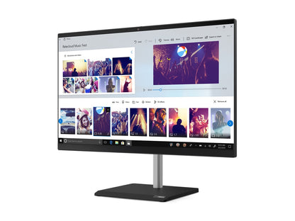 Lenovo V50a-24IMB All-in-One Desktop PC – Core i7-10700T / 23.8″ FHD Touch / 8GB RAM / 512GB SSD / Win 10 Pro (11FJ000HSA) — 