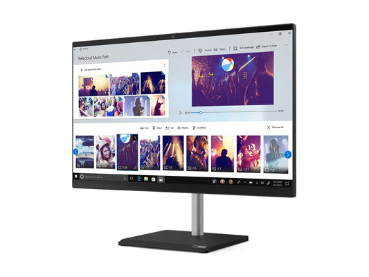 Lenovo V50a-24IMB All-in-One Desktop PC – Core i7-10700T / 23.8″ FHD Touch / 8GB RAM / 512GB SSD / Win 10 Pro (11FJ000HSA) image 2