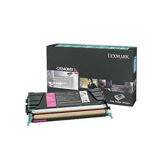 Lexmark C5340MX Extra High Yield Return Program Magenta Laser Toner Cartridge image 1