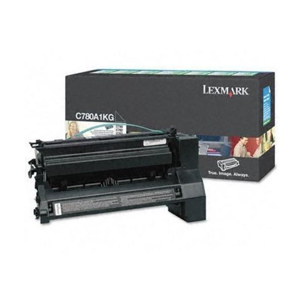 Lexmark C780A1KG Black Laser Toner Cartridge image 1