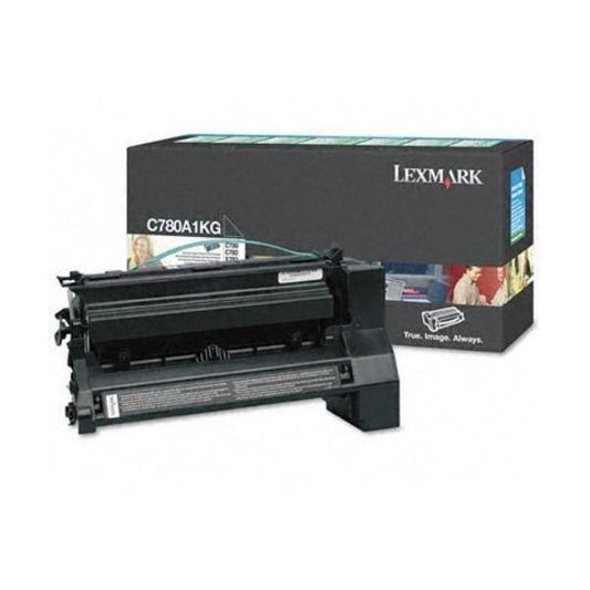 Lexmark C780A1KG Black Laser Toner Cartridge image 1